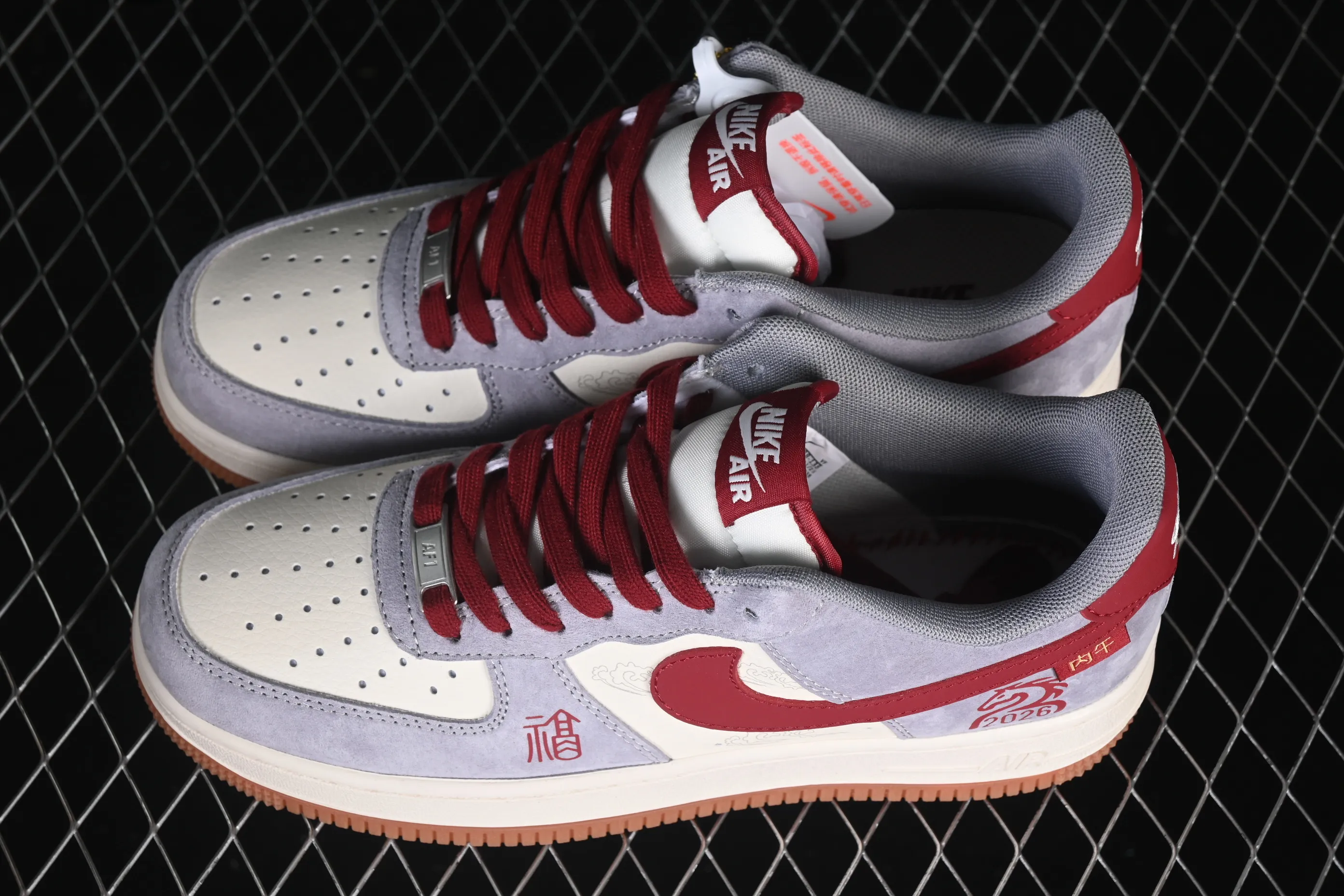All categories Nk Air Force 1 Air Force series Nk Air Force 1 Low Air Force low-top Nike Air Force 1'07 Low Year of the Horse limited edition Air Force 1 low-top casual sneakers QW5288-138